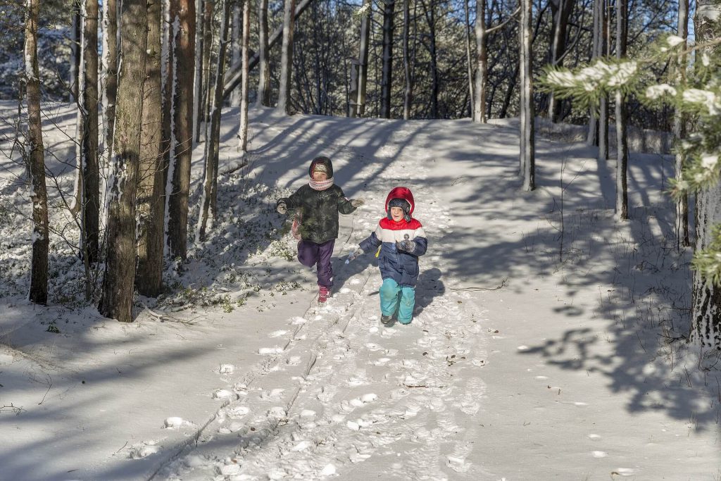 Schneeschuhwandern mit Kinder