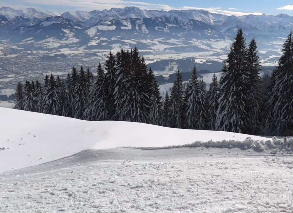 Mittagberg: Schneeschuhwandern im Allgäu